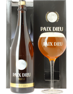 Coffret Paix Dieu 75 cl +1 verre -1x