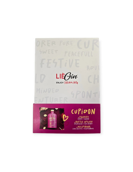 LièGin Cupidon  Giftpack 40° 0.5L GBX BIO-1x