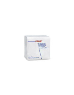 PRINET SERVIETTES BLANCHE 1 PLI 100P -1x