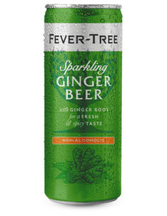 FEVER TREE SPARKLING GINGER BEER CANS 25CL-1x12pcs