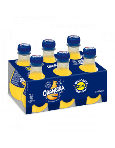 Orangina clip 25cl PET -1x6 PC