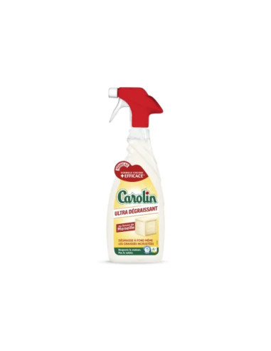 CAROLIN SPRAY DEGRAISSANT MARSEILLE    ANTIBACTERIEN  650ML X 1