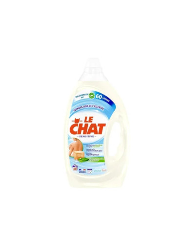 LE CHAT SENSITIVE MARSEILLE  & ALOE VERA 3L- X 1PC