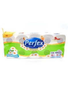 Perfex Papier Toilette 10 Rouleaux X 1