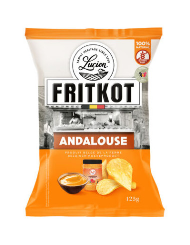 LES CHIPS DE LUCIEN ANDALOUSE 125GR-1x