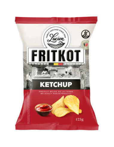 LES CHIPS DE LUCIEN KETCHUP 125GR-1x