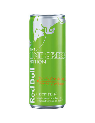 RED BULL LIME GREEN EDITION CANS 25CL (24X)