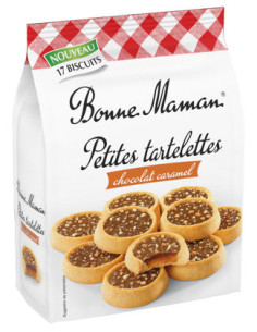 BM PETITE TARTELETTE CARAMEL CHOCOLAT 250GR- 1x