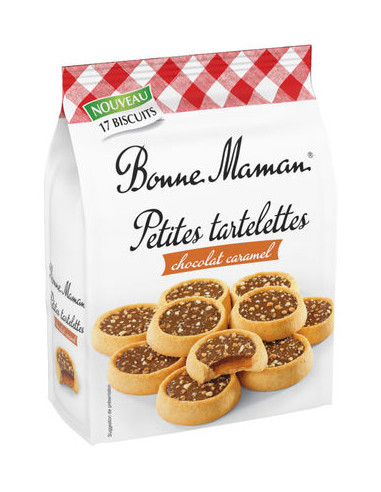 BM PETITE TARTELETTE CARAMEL CHOCOLAT 250GR- 1x
