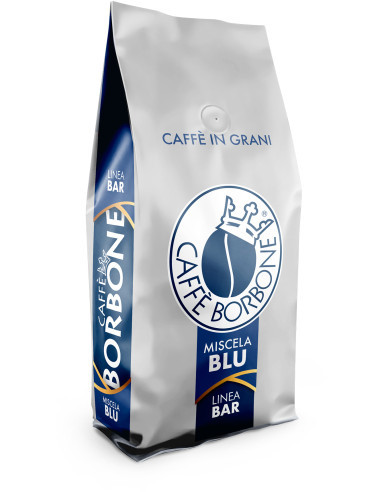 BORBONE CAFE EN GRAINS GRAN BAR BLU 1KG (1X)