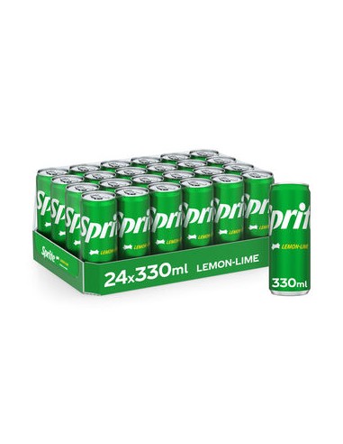 SPRITE SLEEK CANS 33CL 6-PACK - 4X6