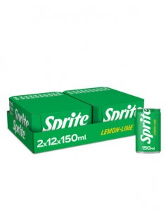 SPRITE MINI CANS 150ML - 2X12