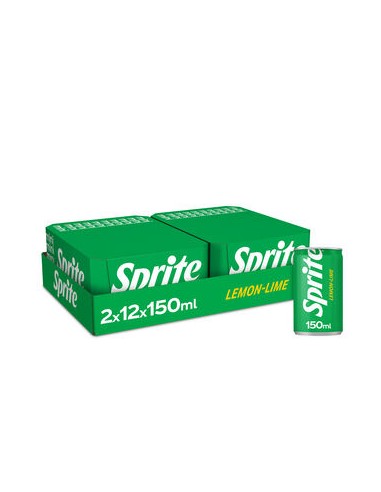 SPRITE MINI CANS 150ML - 2X12