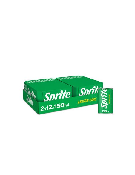SPRITE MINI CANS 150ML - 2X12