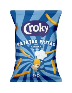 CROKY PATATAS FRITAS PAPRIKA VEGAN S/G 100GR-1X