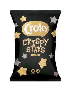 CROKY CRISPY STARS SALTED S/G 100GR-1x