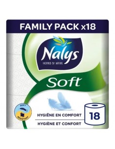 NALYS PAPIER TOILETTE 18 ROULEAUX-1X18PCS