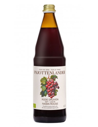 PAJOTTENLANDER JUS DE RAISIN ROUGE 75CL -1X6
