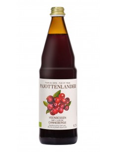 PAJOTTENLANDER JUS DE CANNEBERGES 75CL -1X6