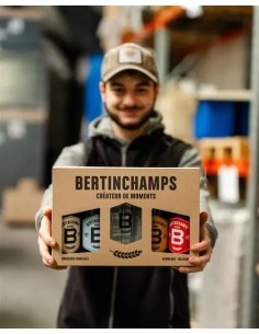 Coffret Bertinchamps 4 bières ( avec 2 bières zero ) x...