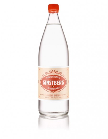 GINSTBERG EAU PETILLANTE  BIO -1 LITRE VERRE -1X6PCS