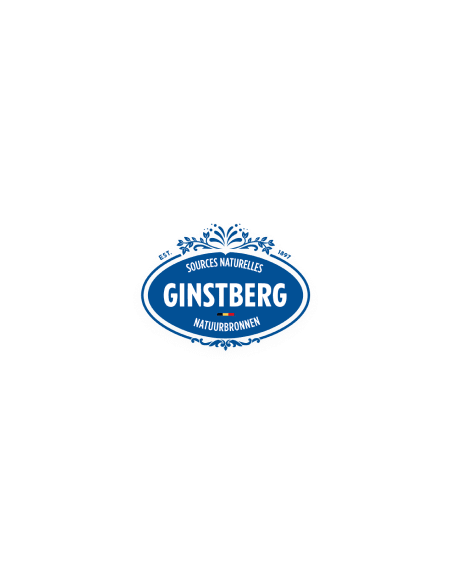 GINSTBERG EAU PETILLANTE  BIO -1 LITRE VERRE -1X6PCS