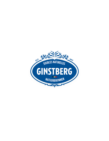 GINSTBERG EAU PLATE BIO -1 LITRE VERRE -1X6PCS