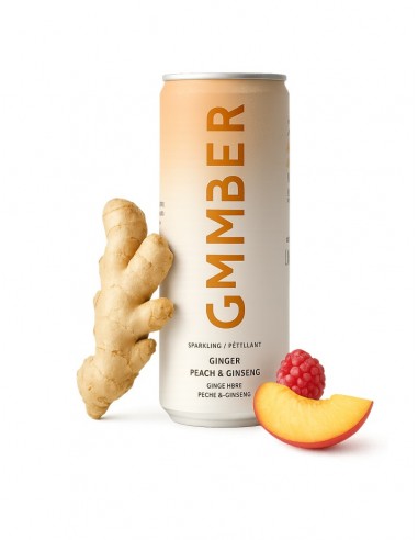 GIMBER ENRGY-GINGEMBRE, PECHE ET GINSENG-1X12PCS