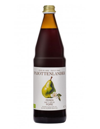 PAJOTTENLANDER JUS DE POIRES 75CL -1X6PCS