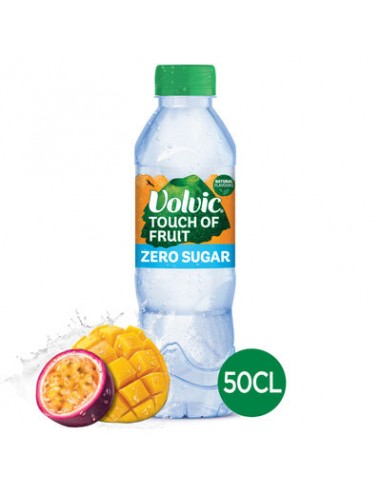 VOLVIC TOUCH OF FRUIT MANGO/PASSION ZERO PET...