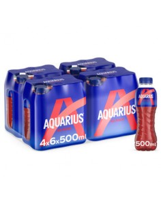 AQUARIUS RED PEACH PET 33CL - 1X24