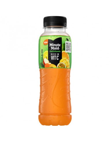 MINUTE MAID MULTIVITAMINE NECTAR PET 33CL 4-PACK