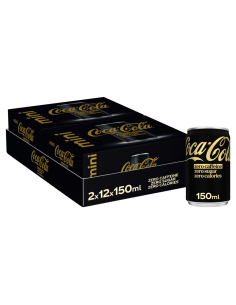 Coca Zero Deca cans 24 x 15cl