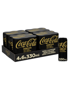 Coca Zero Deca CANS 33CL - 4X6