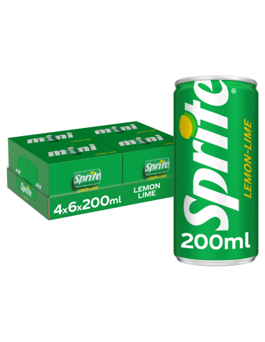SPRITE MINI CANS 150ML - 2X12