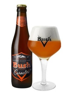 Bush Caractère (Ambrée) VERRE 24x33cl