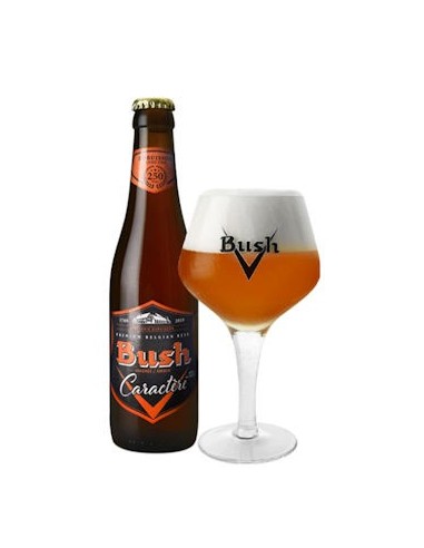 Bush Caractère (Ambrée) 33CL VERRE