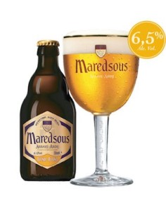 Maredsous 6° Blonde 33CL VERRE 24x33cl