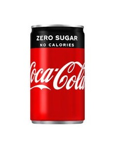 COCA COLA ZERO MINI CANS 150ML - 2X12
