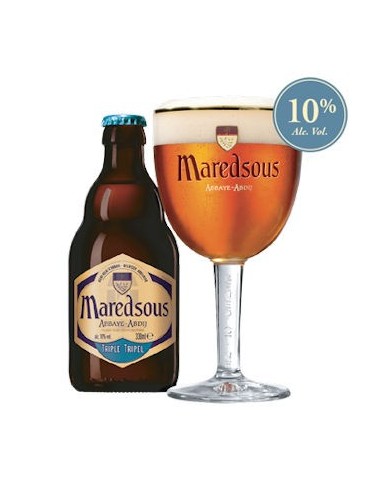 Triple Maredsous 10° 24x33cl