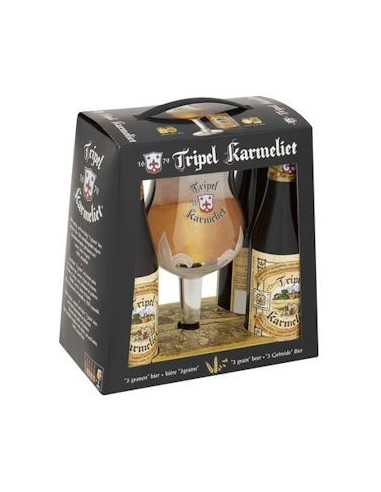 Coffret Karmeliet 4x33CL + Verre