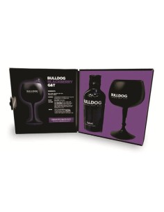 Bulldog Gin 70CL VERRE + 1 Verre