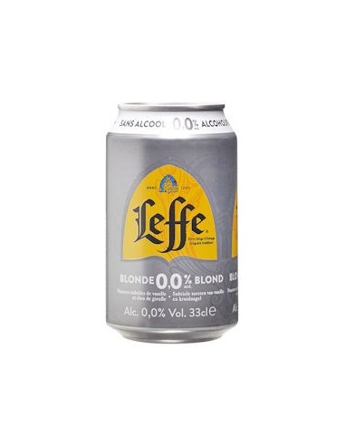 Leffe Blonde 0,0% - 33CL CANS 24x33cl