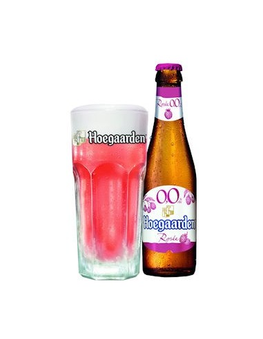 Hoegaarden Rosee 0,0% - 25CL VERRE 24x25cl